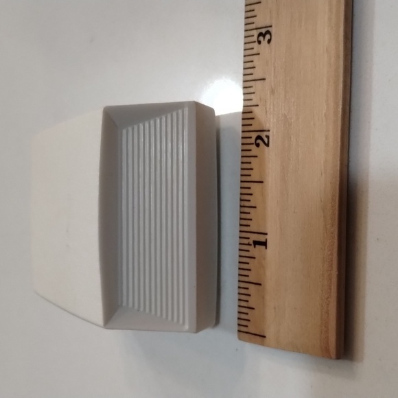 Rosenfield's Jewelry Ring box vintage with kickstand blue velour velvet inside - Picture 6 of 7